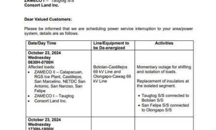 Power Service Interruption
