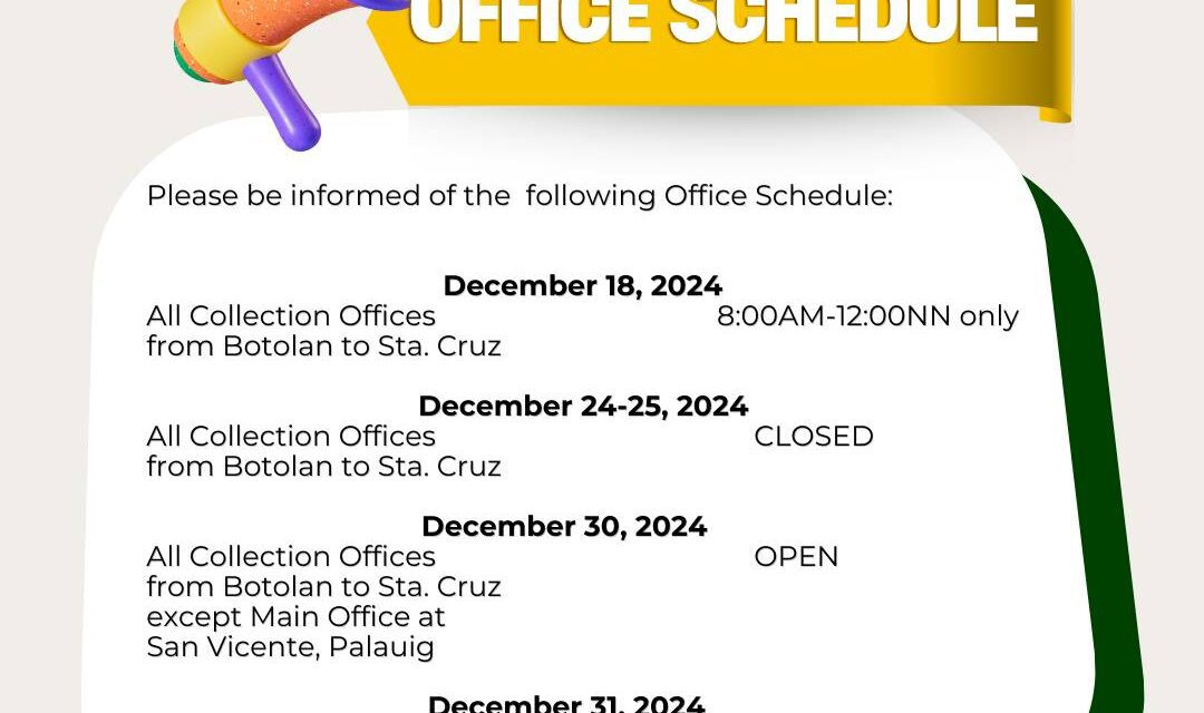 Office Schedule