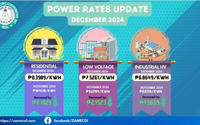 Power Rates Update
