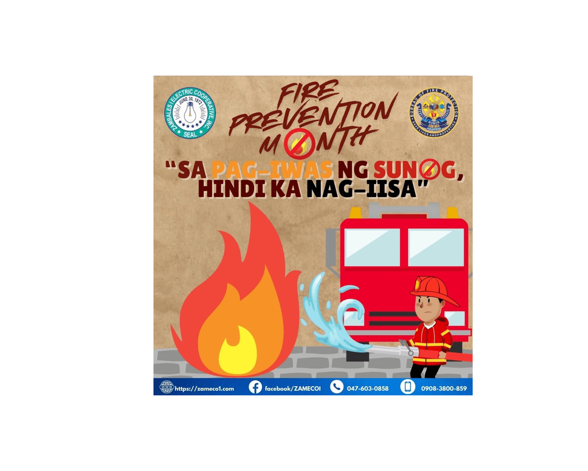 #firepreventionmonth #iwassunogtips #zamecoI