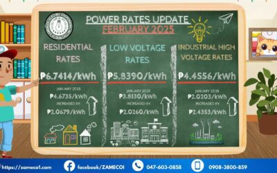 Power Rates Update – February 2025