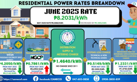 Residential Rate Breakdown- June 2025