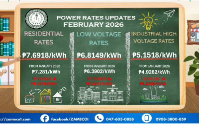 Power Rates Update – February 2026