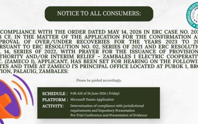 Notice to All Consumers