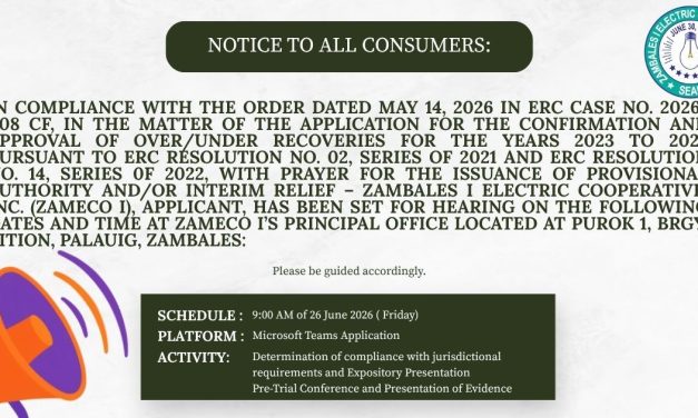 Notice to All Consumers